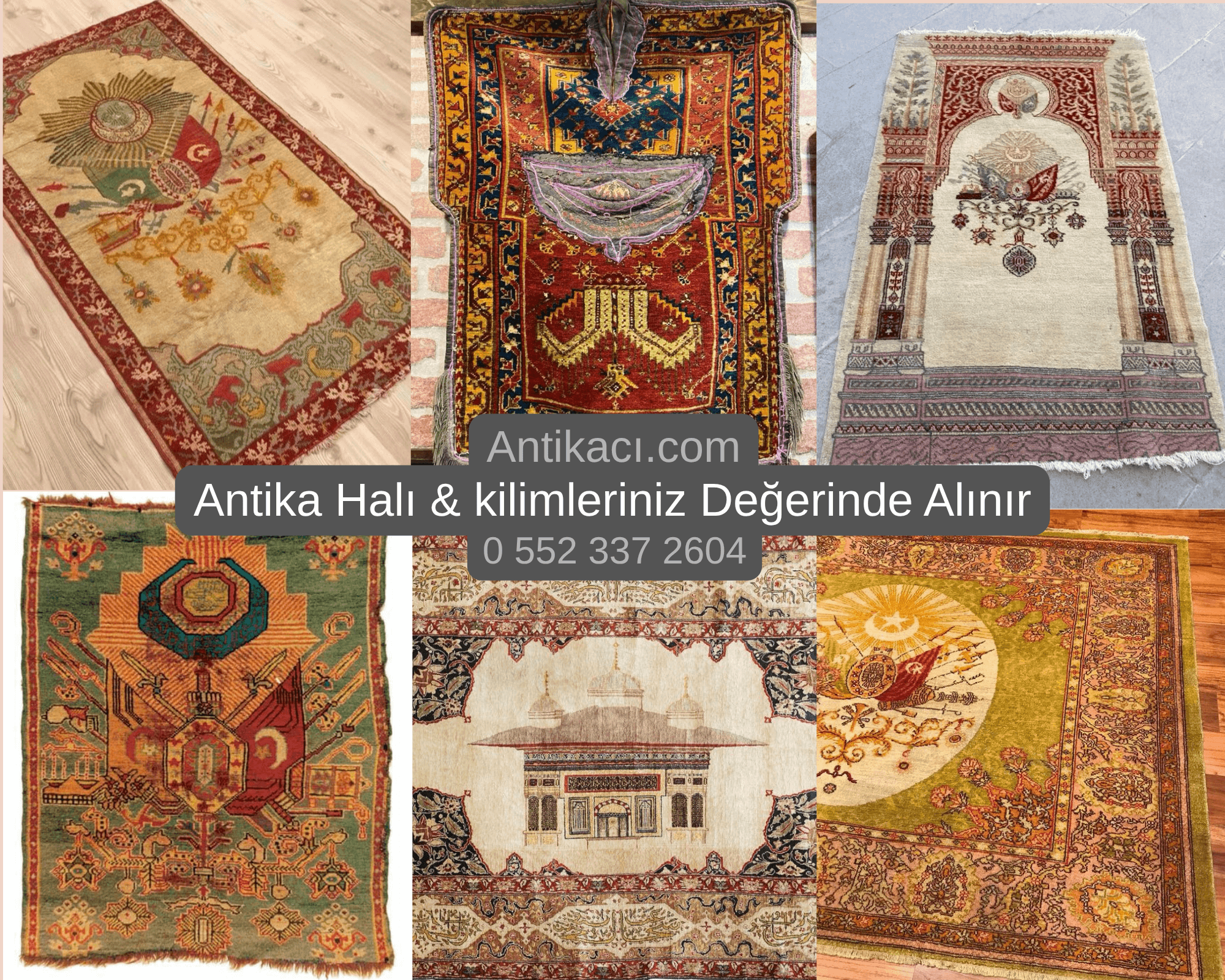 Anadolu halı ve kilimlerinden seçki